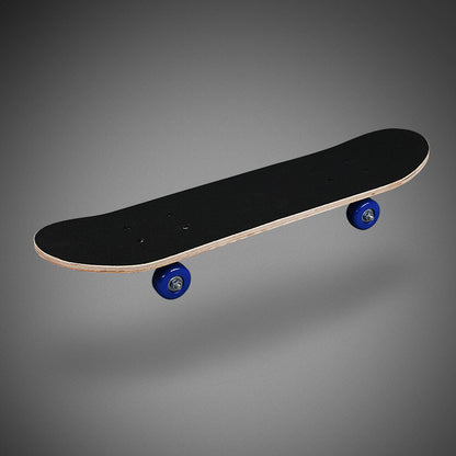 Factory direct supply maple wood skateboard children's single-warp skateboard four-wheel flashing skateboard instead of walking on the road and brushing the street 