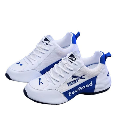 Couple's small white shoes men's and women's four seasons new women's shoes casual all-match flat sneakers men's shoes lace-up casual shoes 