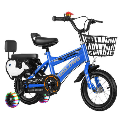 One piece in stock for children's bicycles with flashing auxiliary wheels 3-5-8 years old girls and boys 12 16 inches 