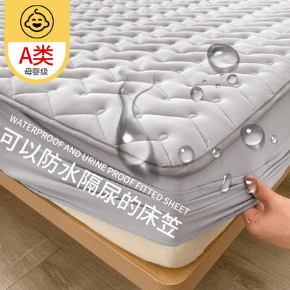 Amazon cross-border waterproof bed sheet bed cover quilted single piece wholesale Simmons mattress protector fully surrounded 