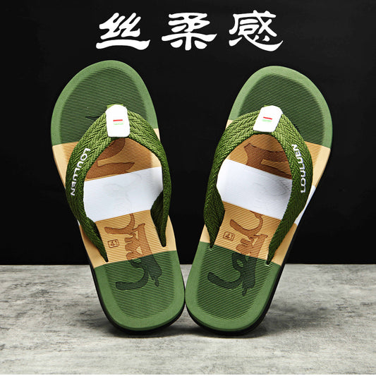 2023 နယ်စပ်ဖြတ်ကျော် flip flops အမျိုးသား ကမ်းခြေဖိနပ် နွေရာသီ အပြင်ဘက် ၀တ်စုံ အမျိုးသား ဖိနပ်တစ်ရံ ဥရောပ နှင့် အမေရိကန် အမျိုးသား ခြေနင်း လက်ကား