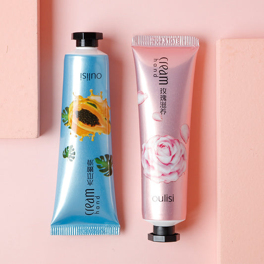 Oris single 30ml floral and fruity hand cream autumn and winter moisturizing anti-drying moisturizing hand cream compact