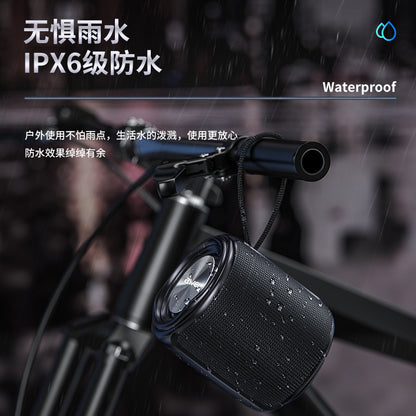 AWEI用维新款跨境便携户外蓝牙音箱 IPX6防水大音量TWS互联音响