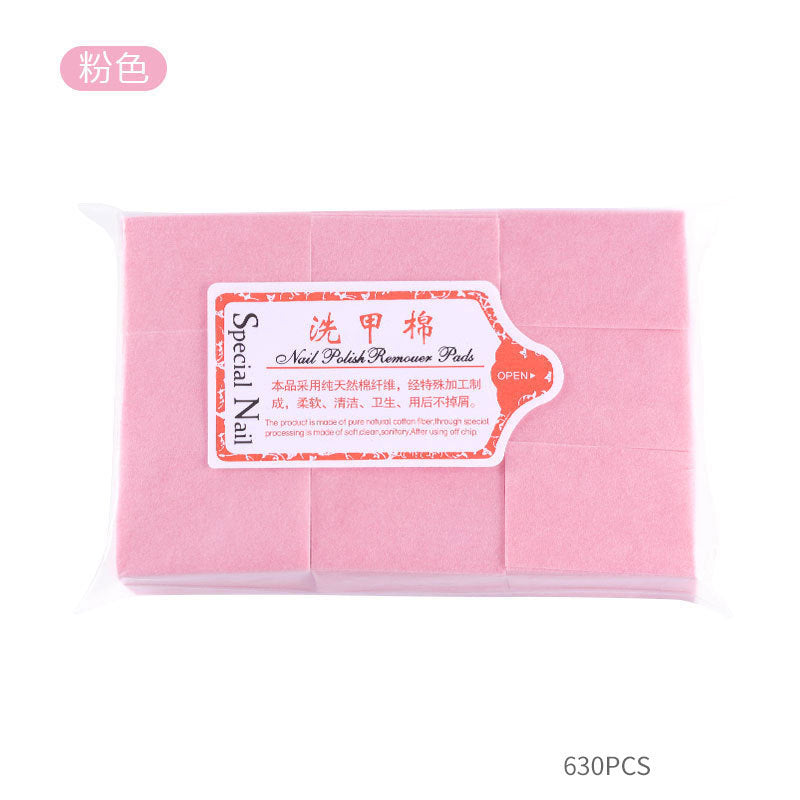 Nail remover cotton, nail remover cotton fiber thickened nail polish remover towel, hard nail polish pad, nail cleaning tools and supplies 