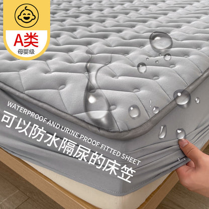 Amazon cross-border waterproof bed sheet bed cover quilted single piece wholesale Simmons mattress protector fully surrounded 