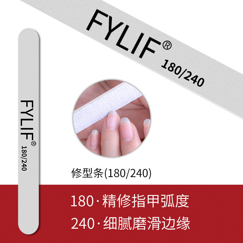 Manicure nail file with printed diamond-shaped manicure washboard grinding strip polishing strip high-quality emery strip wholesale 