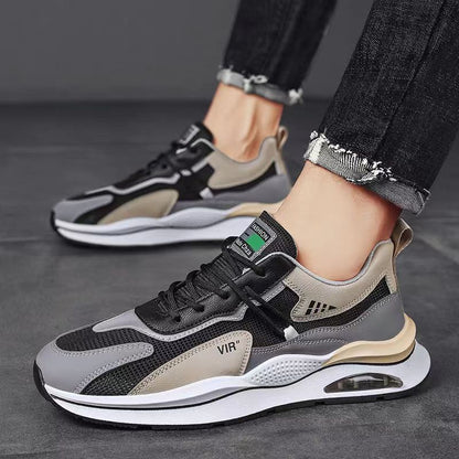 New shoes men's trendy all-match sports shoes men's shoes summer mesh breathable soft bottom casual shoes sneakers 