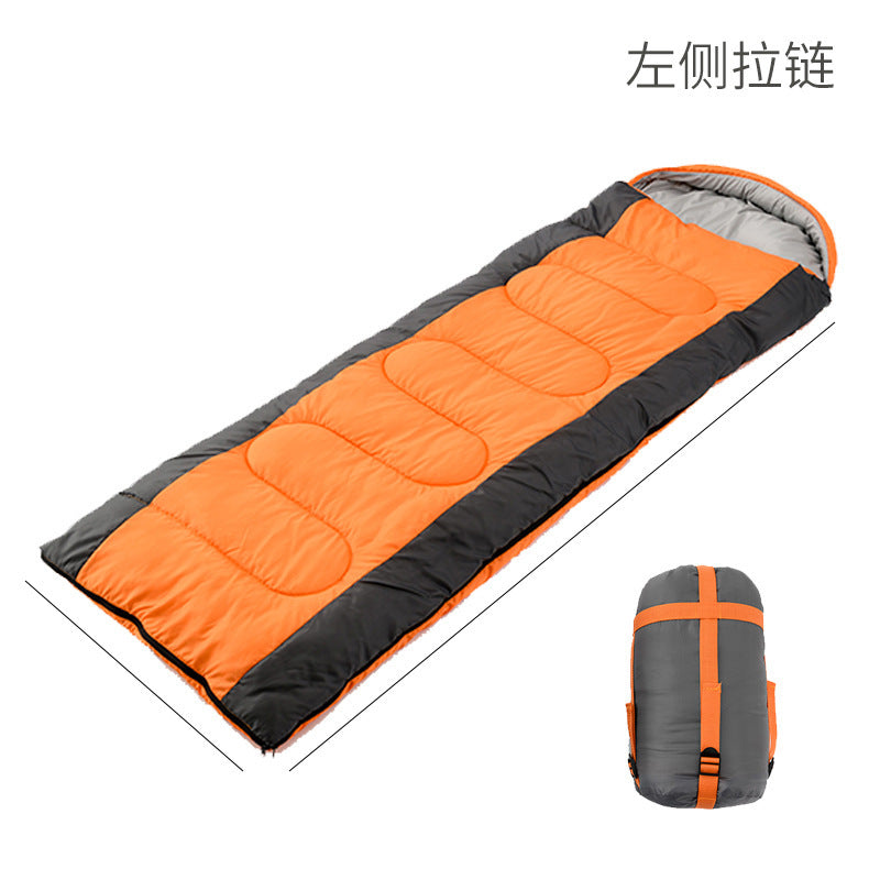 The spot can be mutually spelled with a hooded adult outdoor camping envelope sleeping bag camping office lunch break sleeping bag camping hiking