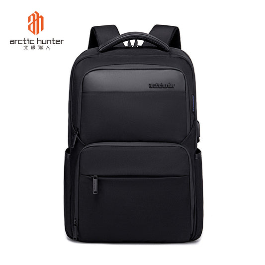 Business trip travel backpack men's USB charging anti-theft backpack waterproof washing bag anti-shock computer bag female 