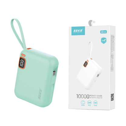 Xike KE15 သည် ကြီးမားသောစွမ်းရည် 10000mAh milliampere နှစ်လမ်းထွက် PD အားသွင်းစနစ်ဖြင့် အမြန်အားသွင်းနိုင်သော မိုဘိုင်းပါဝါကို ၎င်း၏ကိုယ်ပိုင်လိုင်းဖြင့် ထွက်ပေါ်လာသည်။