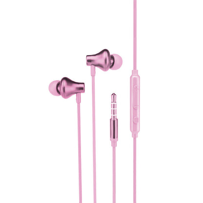 The subwoofer is suitable for millet mobile phone girls listening earplugs in-ear headphones oppo magic sound vivo headphones