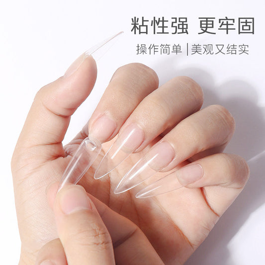 Solid patch adhesive nail patch new phototherapy canned nail patch gel does not hurt nails recommended by manicure shops